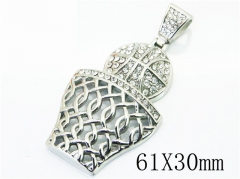 Stainless Steel Jewelry Wholesale - Stainless Steel Pendants - HY13P1367HMF