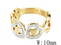 Stainless Steel Jewelry Wholesale - Stainless Steel Rings - HY19R0748HHC