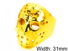 Stainless Steel Skull Rings Wholesale - HY22R0645H3Y
