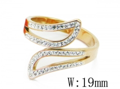 Stainless Steel Jewelry Wholesale - Stainless Steel Rings - HY19R0742HSS