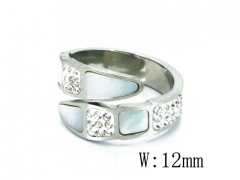 Stainless Steel Jewelry Wholesale - Stainless Steel Rings - HY19R0108HHC