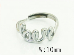 Stainless Steel Jewelry Wholesale - Stainless Steel Rings - HY15R2559WKJ