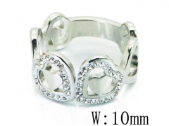 Stainless Steel Jewelry Wholesale - Stainless Steel Rings - HY19R0746HBB