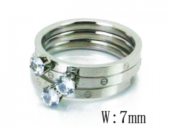Stainless Steel Jewelry Wholesale - Stainless Steel Rings - HY19R0582HDD