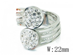 Stainless Steel Jewelry Wholesale - Stainless Steel Rings - HY19R0698HHU