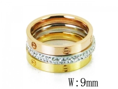 Stainless Steel Jewelry Wholesale - Stainless Steel Rings - HY19R0573HIA