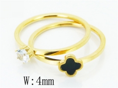 Stainless Steel Jewelry Wholesale - Stainless Steel Rings - HY19R0877PW