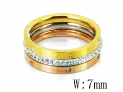 Stainless Steel Jewelry Wholesale - Stainless Steel Rings - HY19R0577HHS