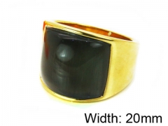 Stainless Steel Jewelry Wholesale - Stainless Steel Rings - HY17R0054HMY