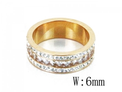 Stainless Steel Jewelry Wholesale - Stainless Steel Rings - HY19R0189HIW