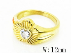 Stainless Steel Jewelry Wholesale - Stainless Steel Rings - HY22R1013HIE