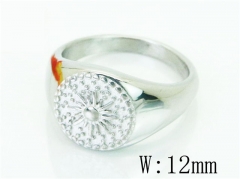 Stainless Steel Jewelry Wholesale - Stainless Steel Rings - HY22R1000HHS
