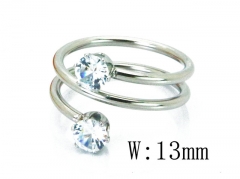 Stainless Steel Jewelry Wholesale - Stainless Steel Rings - HY19R0073NV