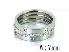 Stainless Steel Jewelry Wholesale - Stainless Steel Rings - HY19R0574HVV