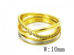 Stainless Steel Jewelry Wholesale - Stainless Steel Rings - HY14R0642HLX