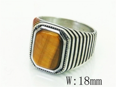 Stainless Steel Jewelry Wholesale - Stainless Steel Rings - HY17R0648HIG
