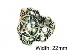 Stainless Steel Jewelry Wholesale - Stainless Steel Rings - HY22R1315HIF