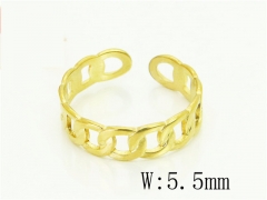 Stainless Steel Jewelry Wholesale - Stainless Steel Rings - HY15R2626GKO