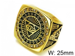 Stainless Steel Jewelry Wholesale - Stainless Steel Rings - HY15R1003HIO