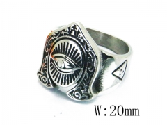Stainless Steel Jewelry Wholesale - Stainless Steel Rings - HY22R0814HIZ