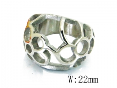 Stainless Steel Jewelry Wholesale - Stainless Steel Rings - HY22R0809HIS