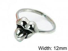 Stainless Steel Jewelry Wholesale - Stainless Steel Rings - HY22R0043HSS