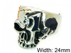Stainless Steel Skull Rings Wholesale - HY22R0950H2U
