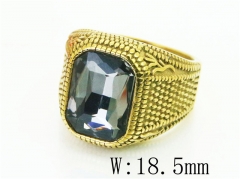 Stainless Steel Jewelry Wholesale - Stainless Steel Rings - HY17R0837HJD