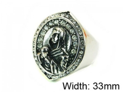 Stainless Steel Jewelry Wholesale - Stainless Steel Rings - HY22R0643HKB