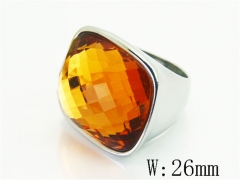 Stainless Steel Jewelry Wholesale - Stainless Steel Rings - HY15R2795HNR