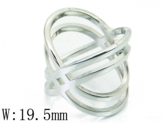 Stainless Steel Jewelry Wholesale - Stainless Steel Rings - HY19R0634HFF