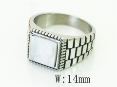 Stainless Steel Jewelry Wholesale - Stainless Steel Rings - HY17R0681HID