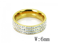 Stainless Steel Jewelry Wholesale - Stainless Steel Rings - HY19R0191HSS