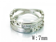 Stainless Steel Jewelry Wholesale - Stainless Steel Rings - HY19R0508PW