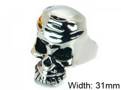 Stainless Steel Skull Rings Wholesale - HY22R0937H2B