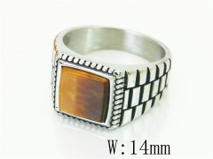 Stainless Steel Jewelry Wholesale - Stainless Steel Rings - HY17R0682HIB