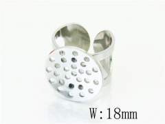 Stainless Steel Jewelry Wholesale - Stainless Steel Rings - HY64R0900OW