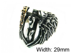 Stainless Steel Jewelry Wholesale - Stainless Steel Rings - HY22R0751HIX