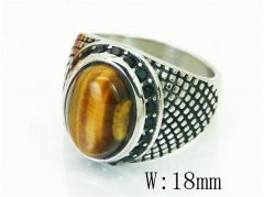 Stainless Steel Jewelry Wholesale - Stainless Steel Rings - HY17R0603HIC