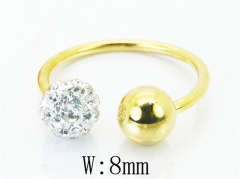 Stainless Steel Jewelry Wholesale - Stainless Steel Rings - HY19R0781PR