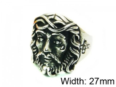 Stainless Steel Jewelry Wholesale - Stainless Steel Rings - HY22R0613HKB