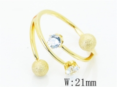 Stainless Steel Jewelry Wholesale - Stainless Steel Rings - HY19R0865HBB