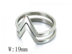 Stainless Steel Jewelry Wholesale - Stainless Steel Rings - HY19R0040HTT