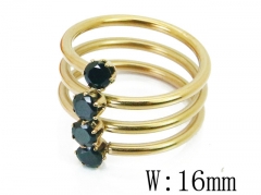 Stainless Steel Jewelry Wholesale - Stainless Steel Rings - HY19R0767PT