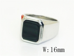 Stainless Steel Jewelry Wholesale - Stainless Steel Rings - HY17R1041HIG