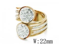 Stainless Steel Jewelry Wholesale - Stainless Steel Rings - HY19R0700HIE