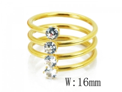 Stainless Steel Jewelry Wholesale - Stainless Steel Rings - HY19R0345HGG