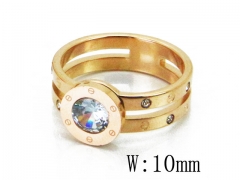 Stainless Steel Jewelry Wholesale - Stainless Steel Rings - HY19R0552HSS