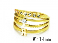 Stainless Steel Jewelry Wholesale - Stainless Steel Rings - HY19R0503HSS