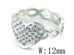 Stainless Steel Jewelry Wholesale - Stainless Steel Rings - HY19R0749PQ